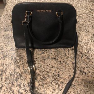 Michael Kors Medium Leather Jet Set Dome Crossbody